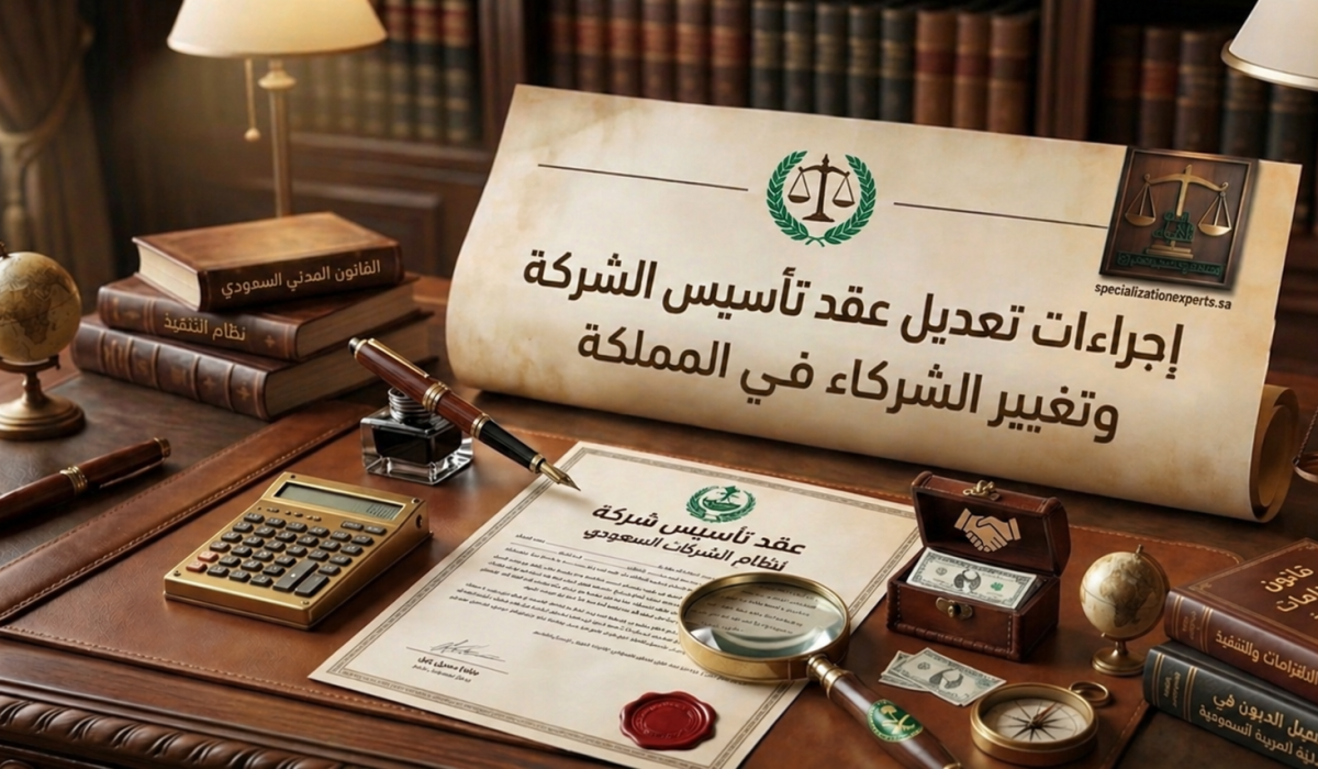 إجراءات تعديل عقد